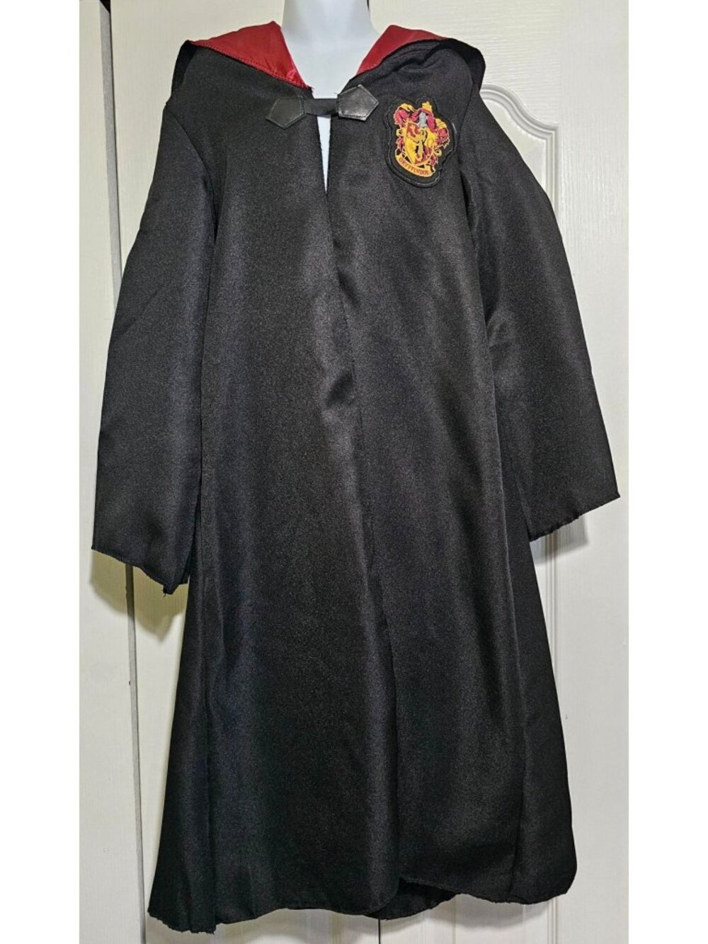 Harry Potter Hermione Costume Girls 4-6x Gryffindor Robe Cloak Hogwarts Disguise